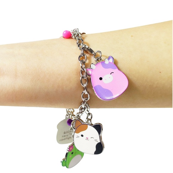 Squishmallows Add a Charm Interchangeable Bracelet Set NEW - Picture 2 of 12